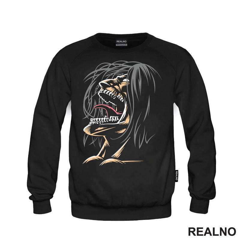 Eren Yeager - Grey Lines - Attack On Titan - Majica