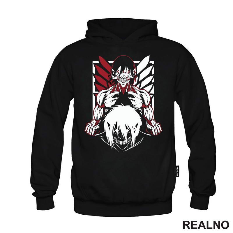Shadows And Red Lines - Attack On Titan - Majica