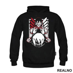 Shadows And Red Lines - Attack On Titan - Majica