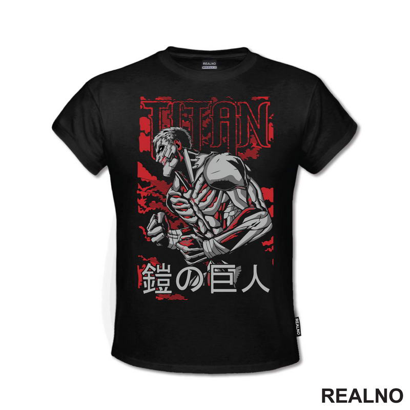 Armored - Red - Attack On Titan - Majica