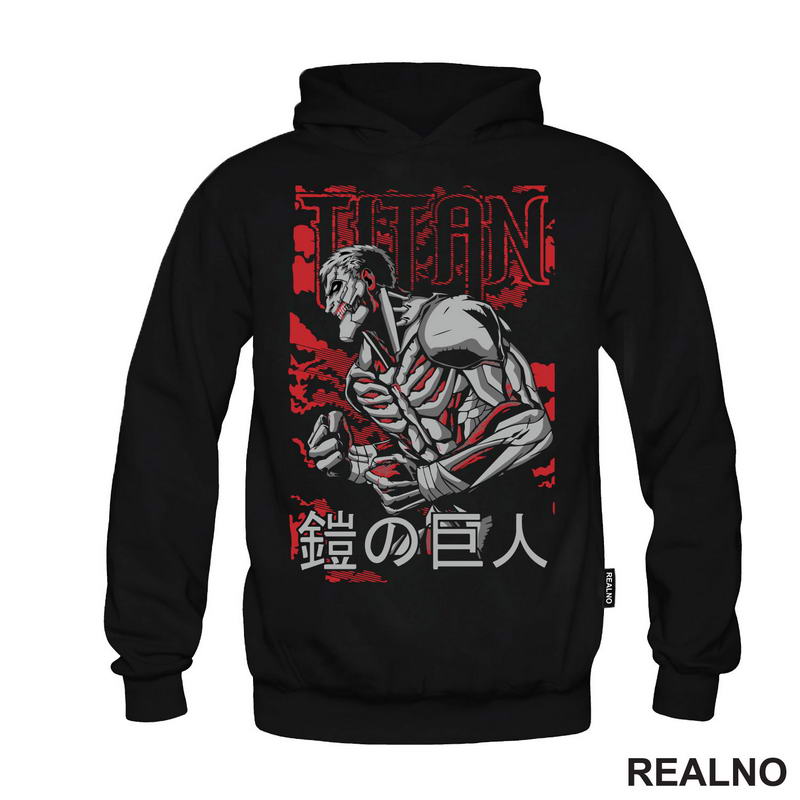 Armored - Red - Attack On Titan - Majica