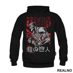 Armored - Red - Attack On Titan - Majica