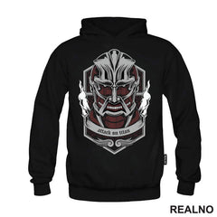 Colossal - Red And Grey - Attack On Titan - Majica