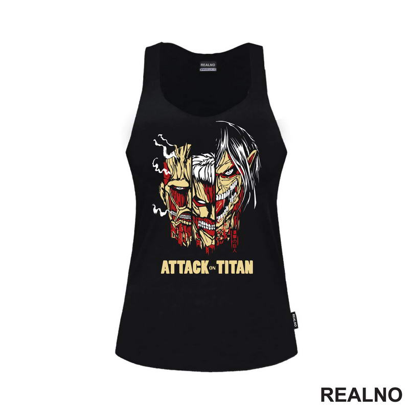 Colossal, Armored And Attack - Attack On Titan - Majica