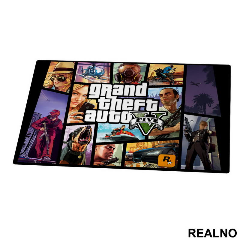 Logo And Characters - City - GTA 5 - Podmetač za sto