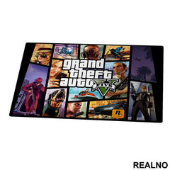 Logo And Characters - City - GTA 5 - Podmetač za sto