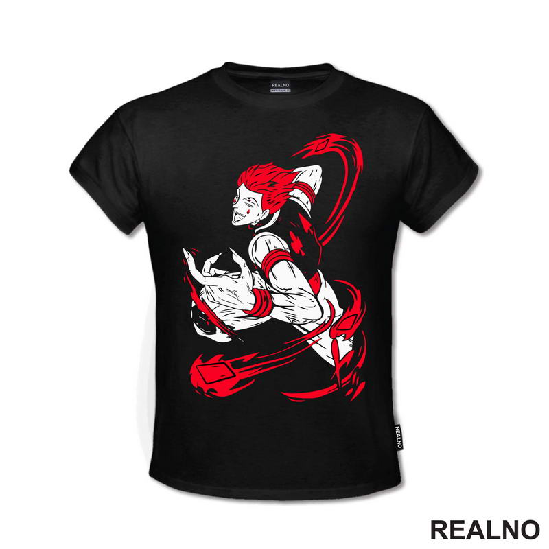 Hisoka - Red - Hunter X Hunter - Majica