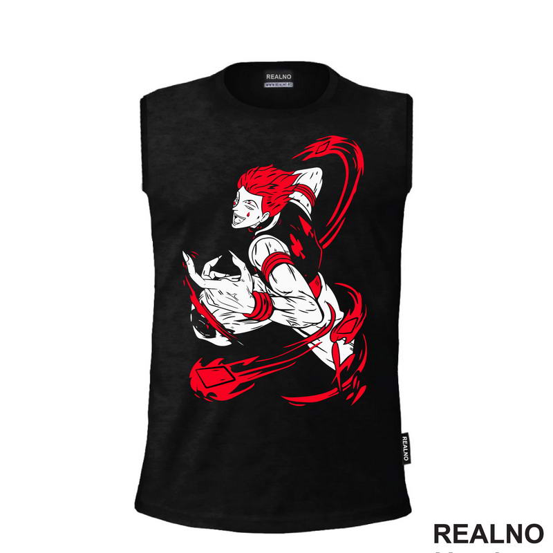Hisoka - Red - Hunter X Hunter - Majica