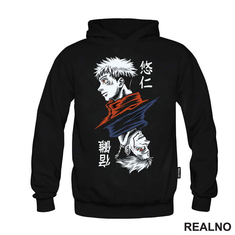 Yuji And Sukuna - Jujutsu Kaisen - Anime - Majica