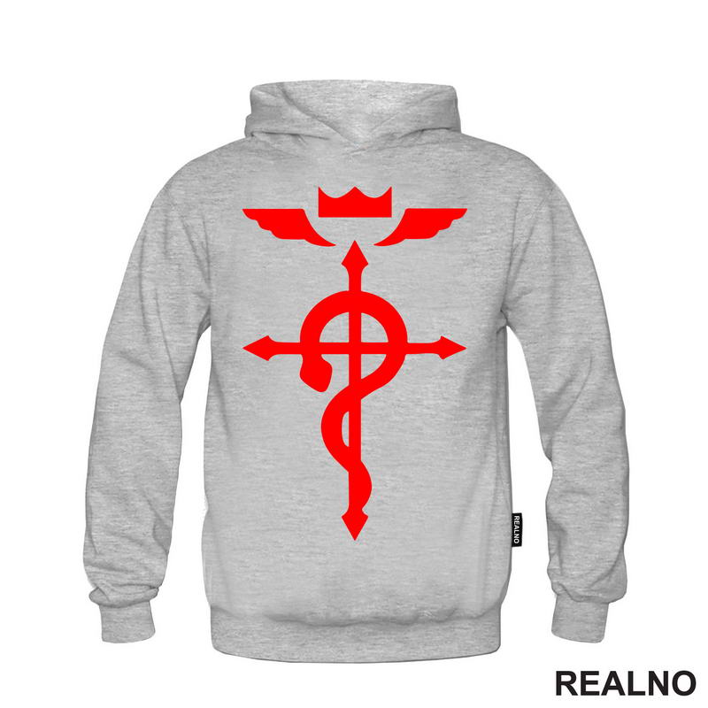 The Flamel - Red - Fullmetal Alchemist - Anime - Majica