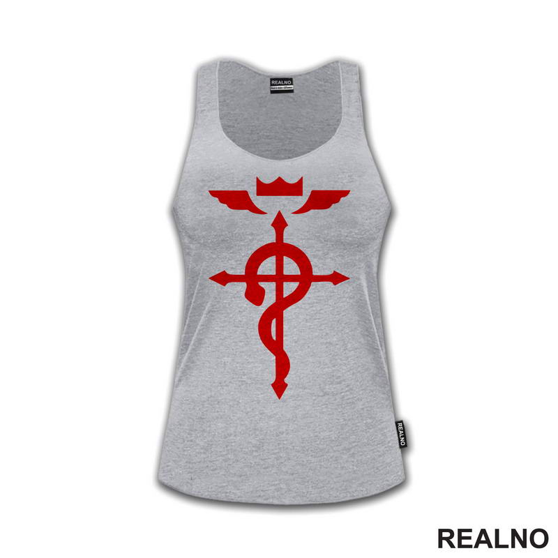 The Flamel - Red - Fullmetal Alchemist - Anime - Majica