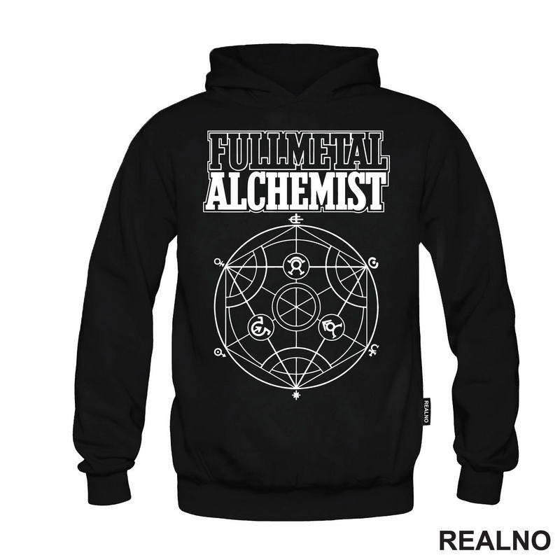 Logo And Transmutation - Fullmetal Alchemist - Anime - Majica