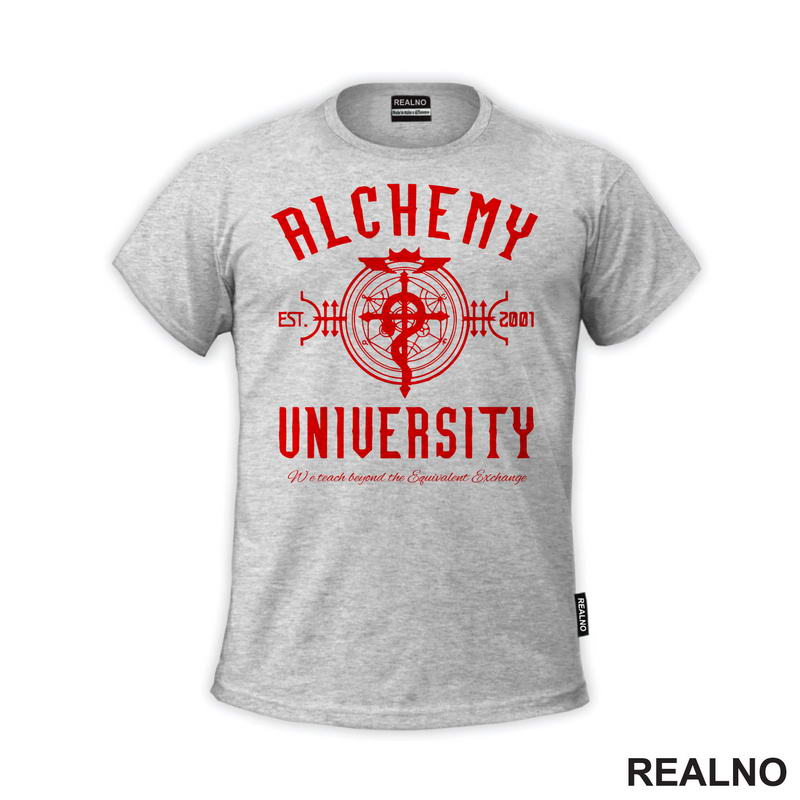 Alchemy University - Fullmetal Alchemist - Anime - Majica