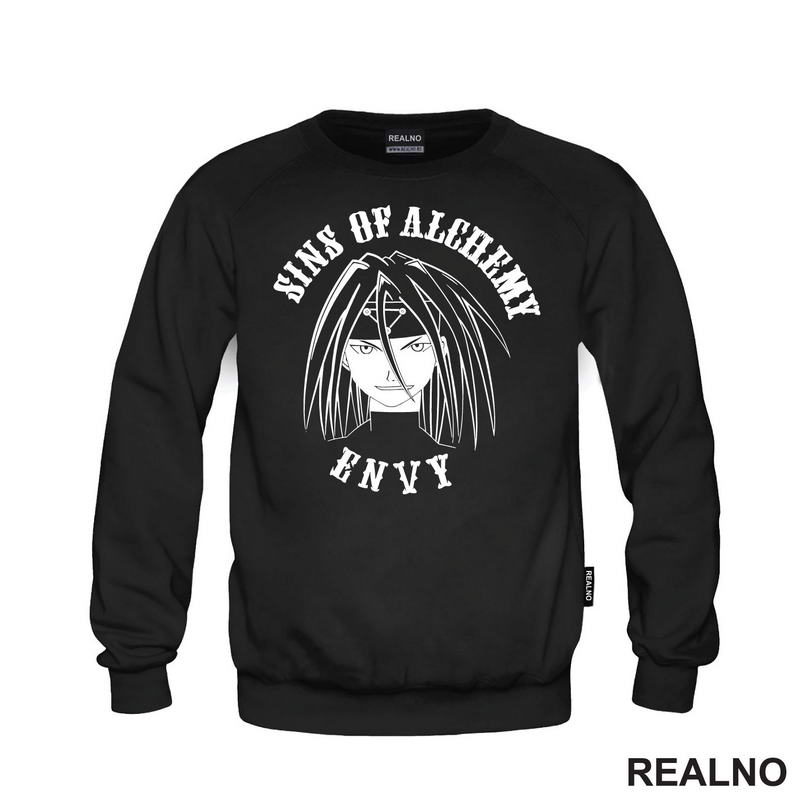 Sins Of Alchemy - Envy - Fullmetal Alchemist - Anime - Majica