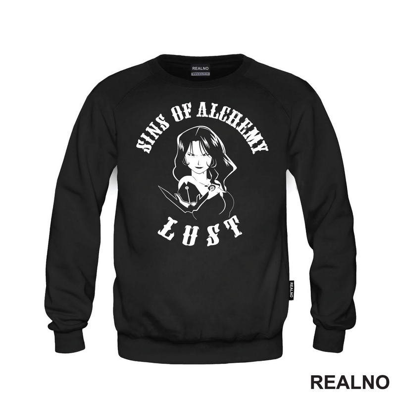 Sins Of Alchemy - Lust - Fullmetal Alchemist - Anime - Majica