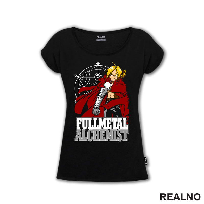 Ed With Automail - Fullmetal Alchemist - Anime - Majica