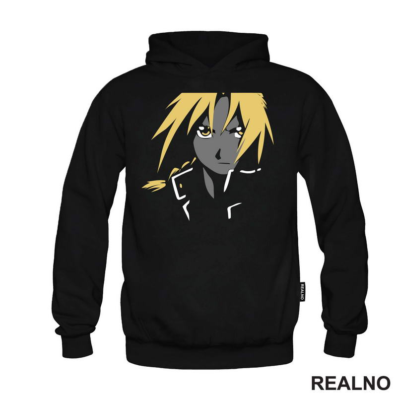 Edward - Face Outline - Fullmetal Alchemist - Anime - Majica