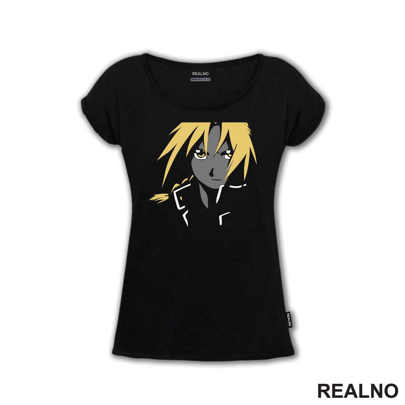 Edward - Face Outline - Fullmetal Alchemist - Anime - Majica