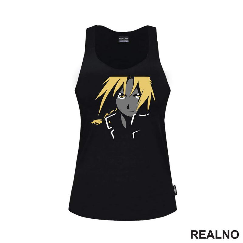 Edward - Face Outline - Fullmetal Alchemist - Anime - Majica