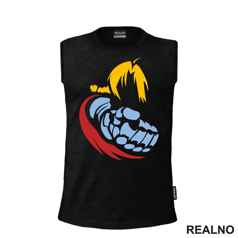 Edward - Fist - Fullmetal Alchemist - Anime - Majica