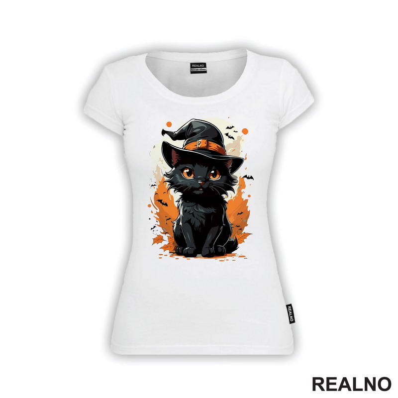 Mačka Veštica - Mačke - Cat - Majica