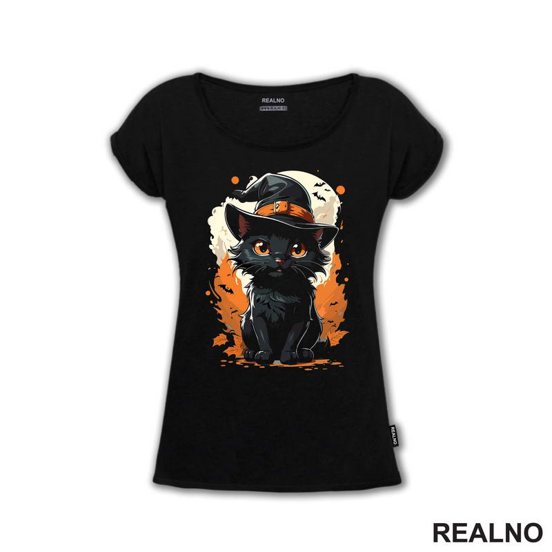 Mačka Veštica - Mačke - Cat - Majica