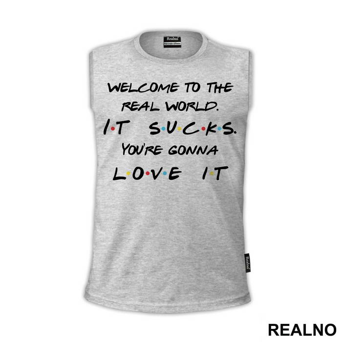 Welcome To The Real World. It Sucks - Friends - Prijatelji