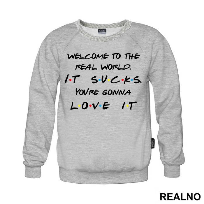 Welcome To The Real World. It Sucks - Friends - Prijatelji