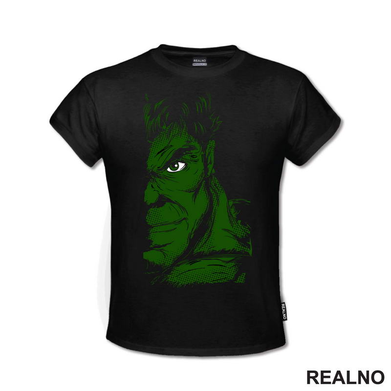 Half Face - Hulk - Avengers - Majica