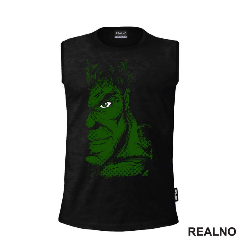 Half Face - Hulk - Avengers - Majica