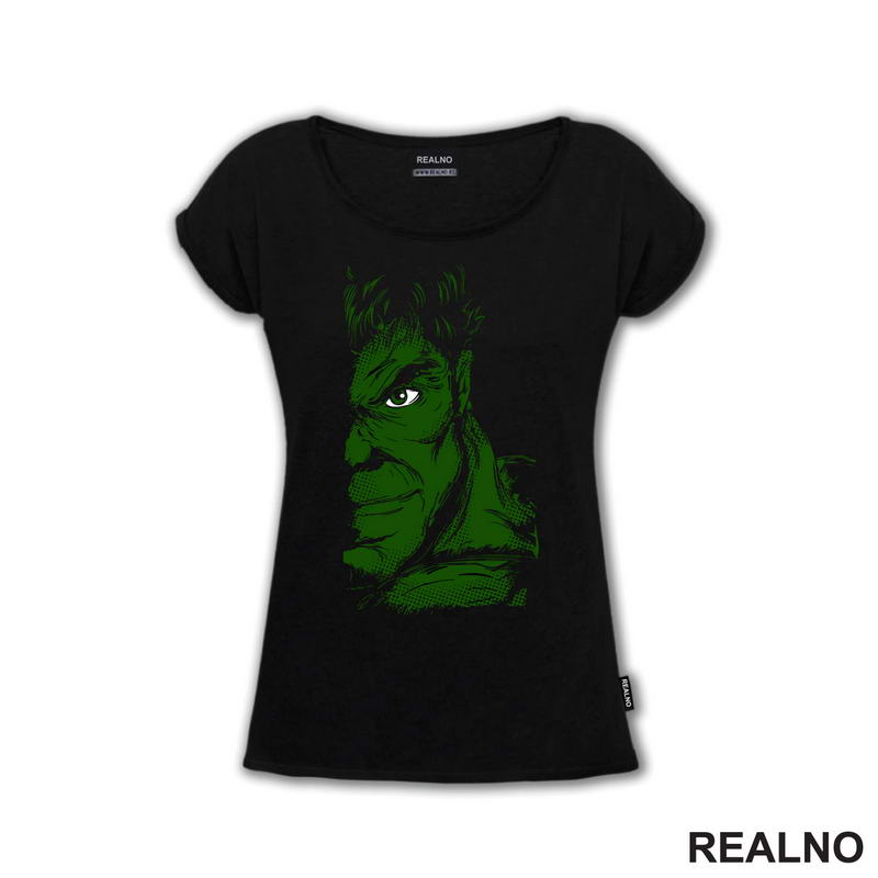 Half Face - Hulk - Avengers - Majica