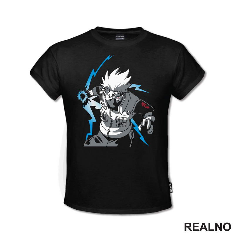 Kakashi Chidori - Blue - Naruto - Majica