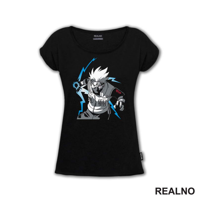 Kakashi Chidori - Blue - Naruto - Majica