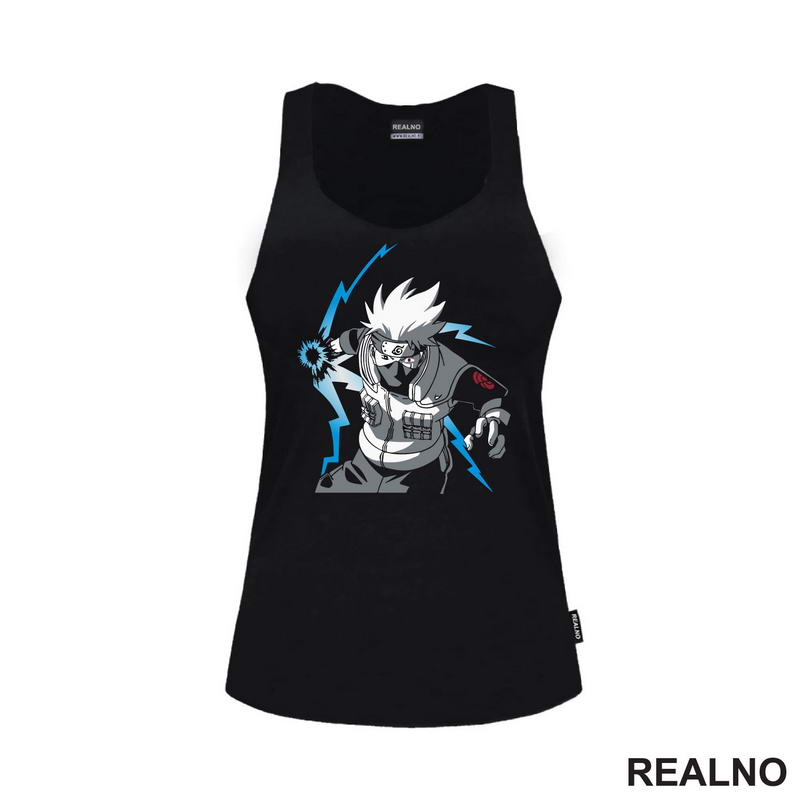 Kakashi Chidori - Blue - Naruto - Majica