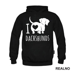 Ja volim jazavičare - Pas - Dog - Majica