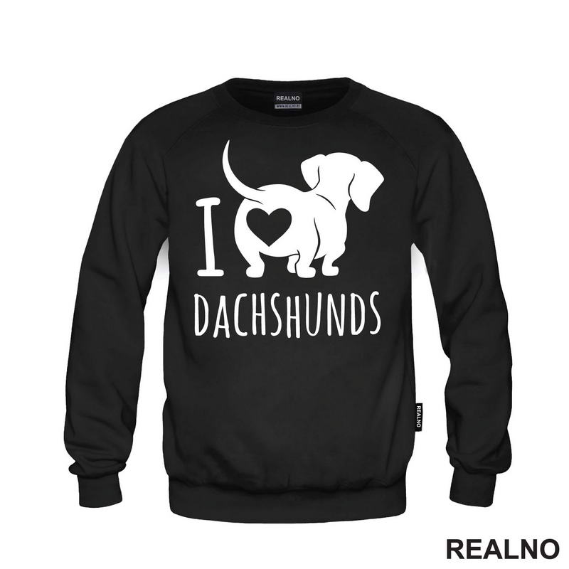 Ja volim jazavičare - Pas - Dog - Majica