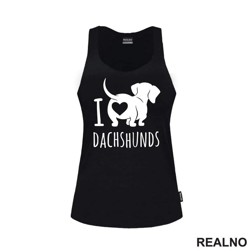 Ja volim jazavičare - Pas - Dog - Majica