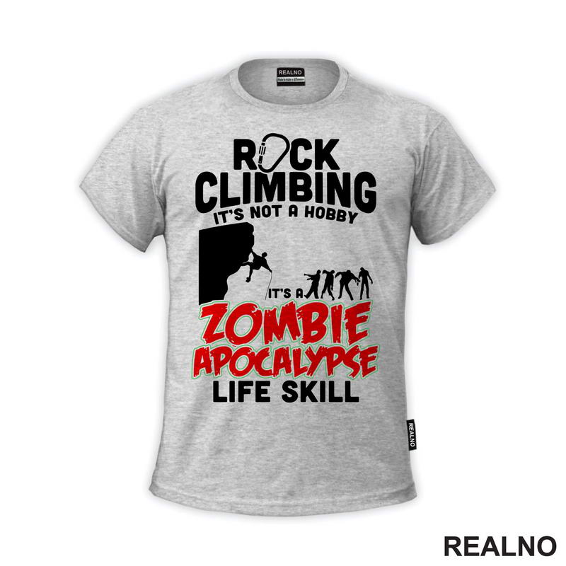 Rock Climbing Is Not A Hobby - Priroda - Majica