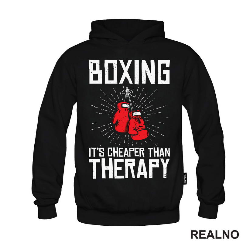Boxing Is Cheaper Than Therapy - Sport - Majica