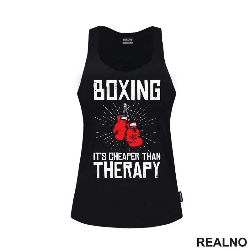 Boxing Is Cheaper Than Therapy - Sport - Majica