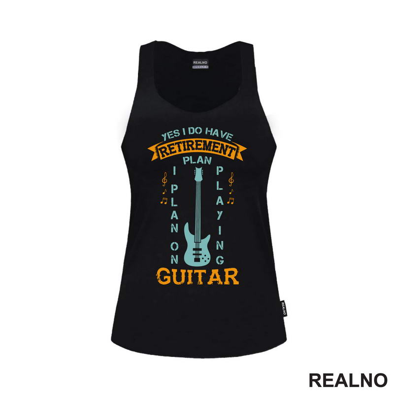 My Retirement Plan Guitar - Muzika - Majica