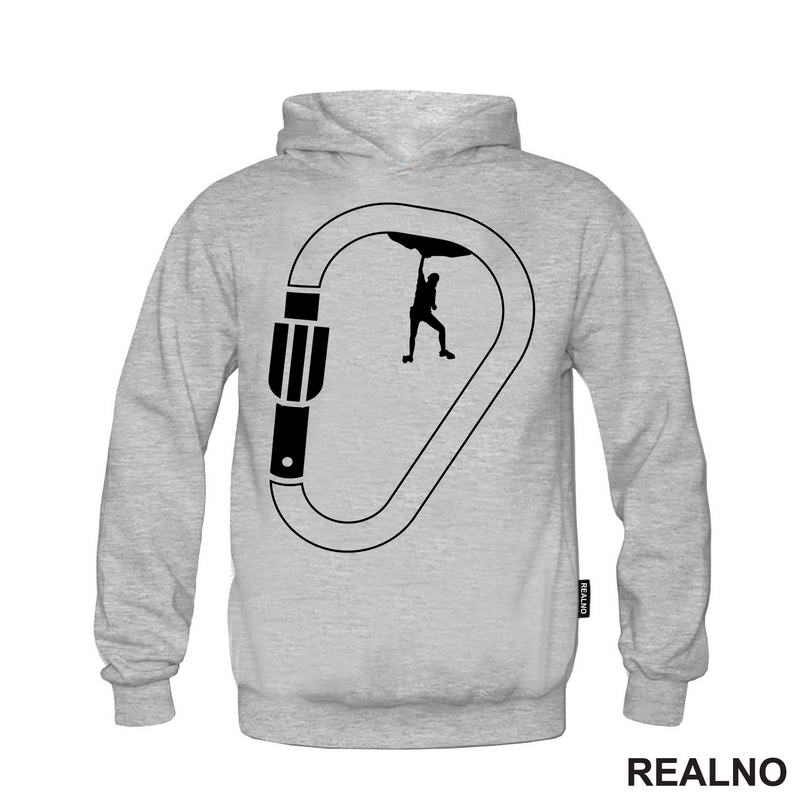 Rock Climbing - Carabiner - Priroda - Majica