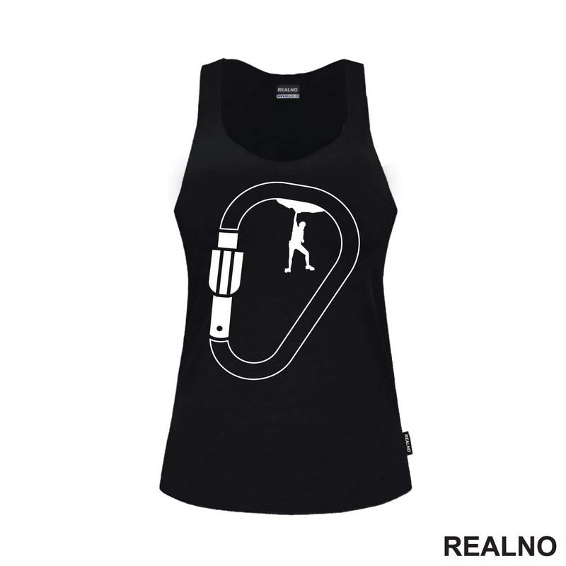 Rock Climbing - Carabiner - Priroda - Majica