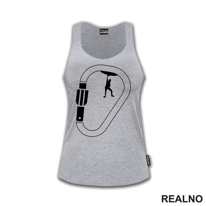 Rock Climbing - Carabiner - Priroda - Majica
