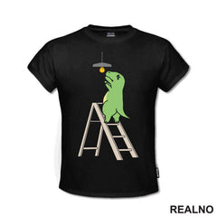 T-Rex Menja Sijalicu - Humor - Majica