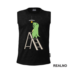 T-Rex Menja Sijalicu - Humor - Majica