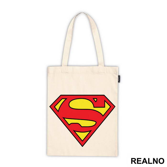 Logo - Plain Red And Yellow - Superman - Majica