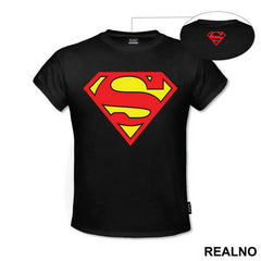 Logo - Plain Red And Yellow - Superman - Majica