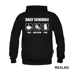 Daily Schedule - Motor And Beer - Pivo I Motor - Majica