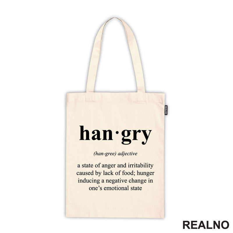 Hangry - State Of Anger - Hrana - Food - Majica